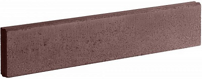 Поребрик 60x1000x200 мм коричневий Моноліт-Брук