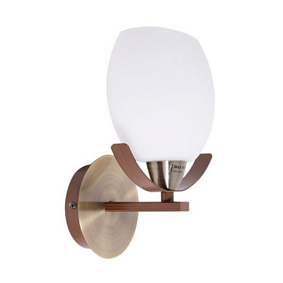 Бра Altalusse INL-9210W-11 1x40 Вт E14 антична бронза/горіх