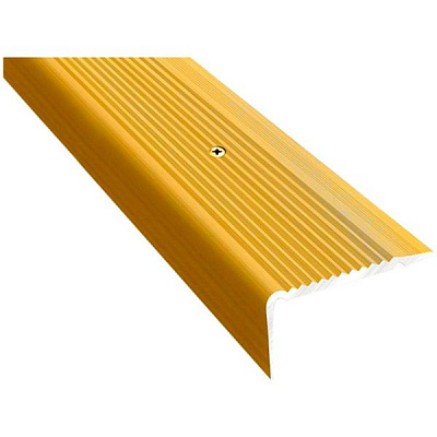 Профиль алюминиевый TIC с отверстиями 45x900 мм золото