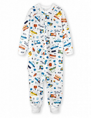 Чоловічок для хлопчика Софія Cars р.74 білий 450374