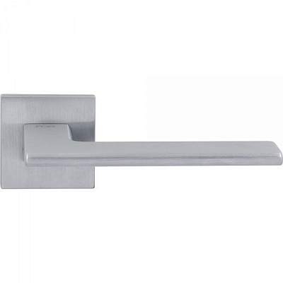 Ручка на розетці RDA ROCK браш матовий хром