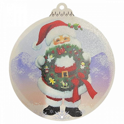 Підвіска MIS LT Фігурка дерев'яна одностороння 10 см в асортименті