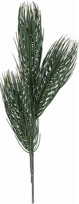 Гілочка декоративна хвойна Канадська мала на три гілочки 35 см