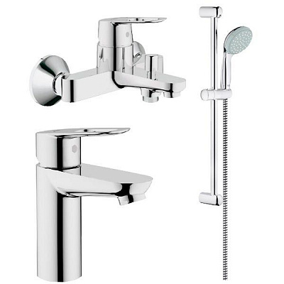 Комплект смесителей для ванны Grohe BauLoop 118105 (23159000+32815000+27598000)