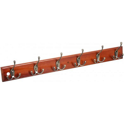 Вешалка для одежды VI тип 1+2 бронза/орех