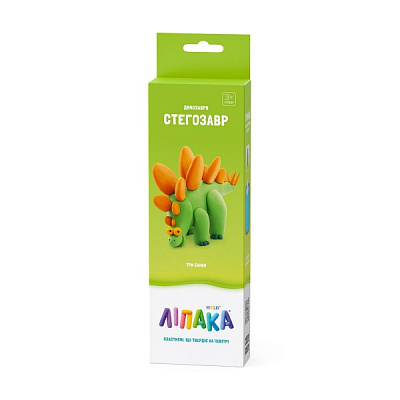 Набор для лепки Lipaka Стегозавр 30070-UA01