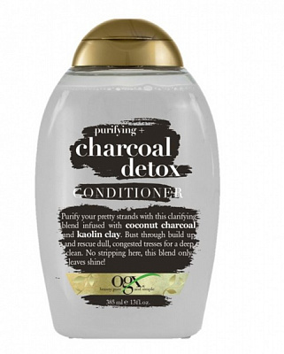 Кондиционер Ogx Детокс для глубокого очищения с кокосовым углем и каолином 385 мл 