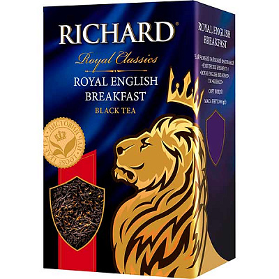 Чай чорний Richard English Breakfast 90 г