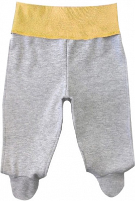 Ползунки для мальчиков Smil р.56 серый меланж 107595 