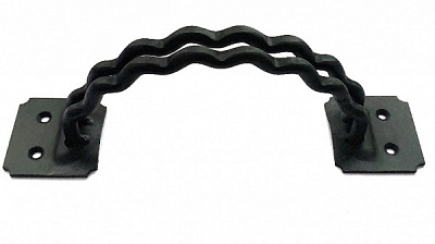 Ручка-скоба Aspect №235 волна 220x50 мм черный