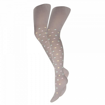 Колготки дитячі для дівчаток Легка хода 8086р.104-112 сірий