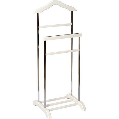 Вешалка для одежды Фенстер Комфорт №2 белый/алюминий