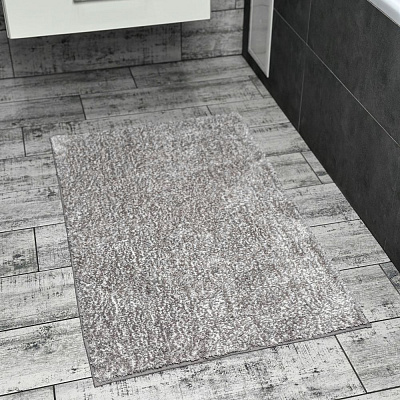 Килимок для ванної Dariana Comfort 60x100 см сірий
