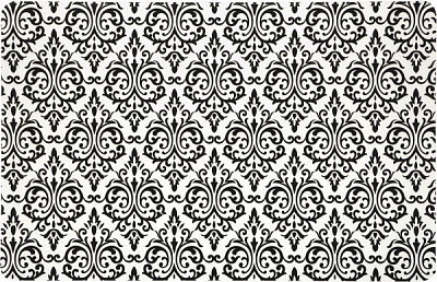 Коврик для сервировки Вензель 43,5x28 см черный Flamberg