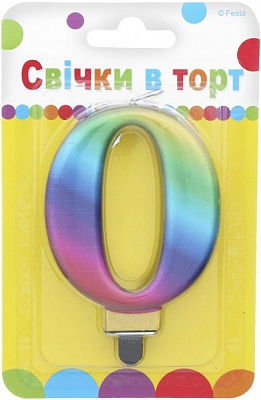 Свеча цифра 