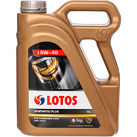 Моторное масло Lotos Synthetic Plus 5W-40 4 л
