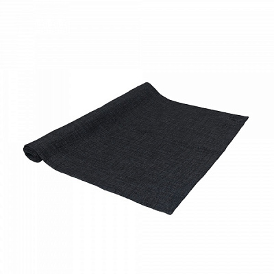 Доріжка (ранер) Black milan 40x120 см чорний Прованс