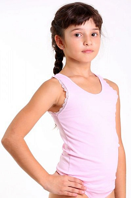 Майка для девочек KOSTA арт. 8075-7 р.134-140 розовый 