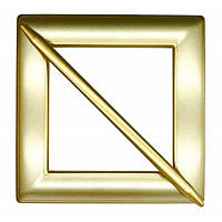 Декор Квадрат 150х150 мм золото V0001-3 MISLT