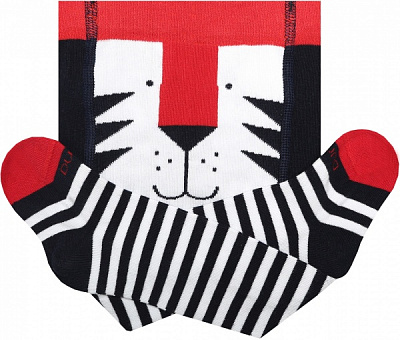 Колготки для девочек Duna новогодние 4926р.62-68 синий 