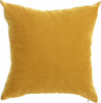 Подушка декоративная Велмарт 45x45 см золотистый/желтый 
