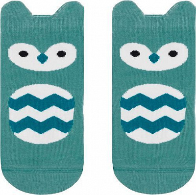 Шкарпетки дитячі Conte-Kids Tip-Top Совенята 320 17С-59СП р.20 блідо-бірюзовий