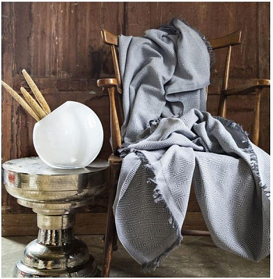 Плед maia grey 170x230 см сірий Issimo