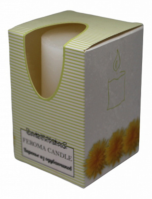 Свеча ароматическая Feroma Candle Варенье из одуванчиков 