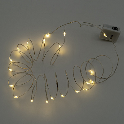 Декоративная гирлянда Altalusse (INL-2102B-20 Warm) встроенный светодиод (LED) 20 ламп 2 м 