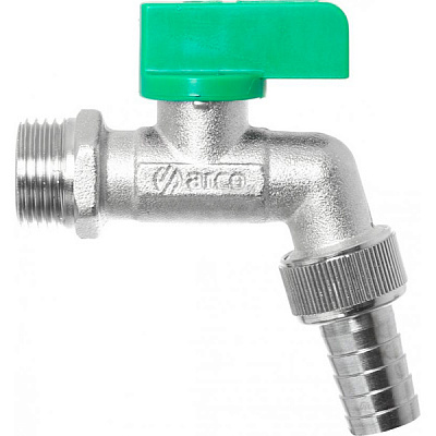 Кран шаровой Arco садовый Nano Mac 1/2х1/2 D15
