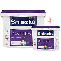 Комплект Sniezka Max Latex 10 л + 3 л