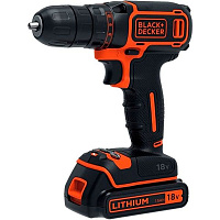 Шуруповерт аккумуляторный Black+Decker BDCDC18B