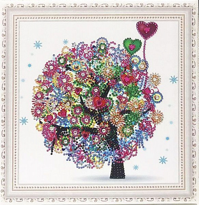 Набор для творчества Дерево любви 30x30 см 188734 Діамантові ручки 