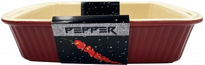 Форма для выпечки прямоугольная керамика PEPPER PR-3125 (102861)