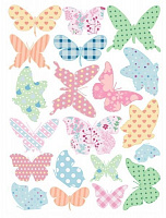Декоративна наліпка Design stickers Метелики 29.7x42 см