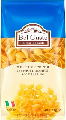 Макароны Bel Gusto Черепашки 400 г 4820159849710