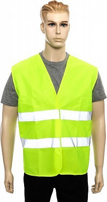 Жилет сигнальный Auto Assistance салатовый XXXL 