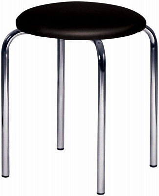 Табурет AMF Art Metal Furniture Софі чорний / хром