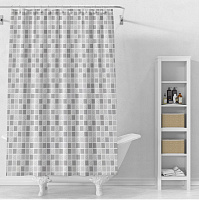Шторка для ванны Rapal Mosaic 180х180 см