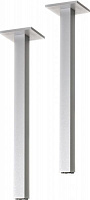 Мебельная ножка S-50 ДСП алюміній 
