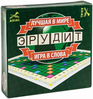 Игра настольная Arial Эрудит на русском языке Игра в слова 4820059910091
