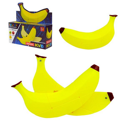 Кубик Iblock Магічний логіка Банан PL-920-50