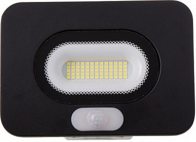 Прожектор з датчиком руху LuminArte 30 Вт IP65 чорний