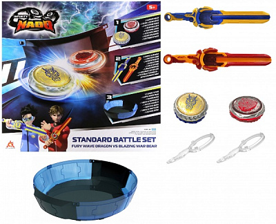 Игровой набор Infinity Nado VI Battle Set неистовый Дракон - горящий Боевой Медведь EU654181