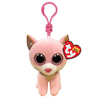 М'яка іграшка TY Beanie Boo's Рожеве Кошеня Fiona 12 см 35247