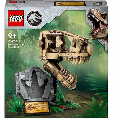 Конструктор LEGO Jurassic World Скамʼянілості динозаврів: череп тиранозавра 76964