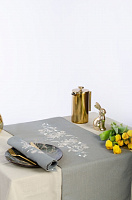 Доріжка на стіл Ніжне золото 342-22/00 40x140 см зелений Едельвіка 