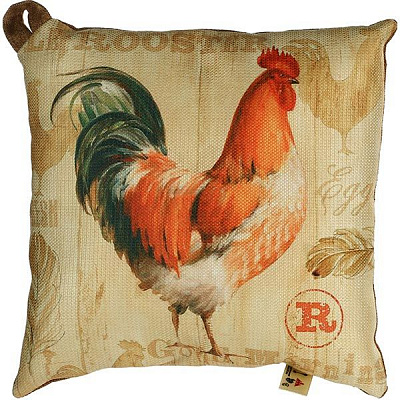 Подушка декоративна Півник кантрі 36x36 см