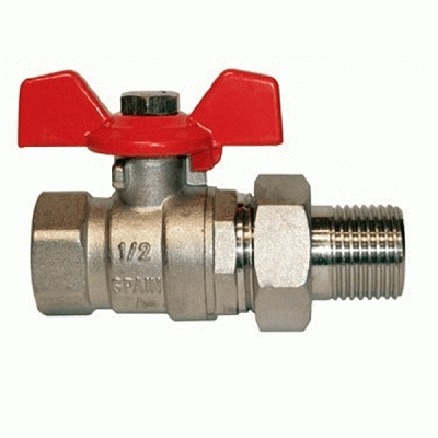 Кран шаровой Arco 1/2 ВН бабочка SENA