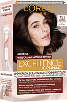 Краска L'Oreal Paris Excellence Crème Universal Nudes 3U универсальный темно-каштановый 192 мл